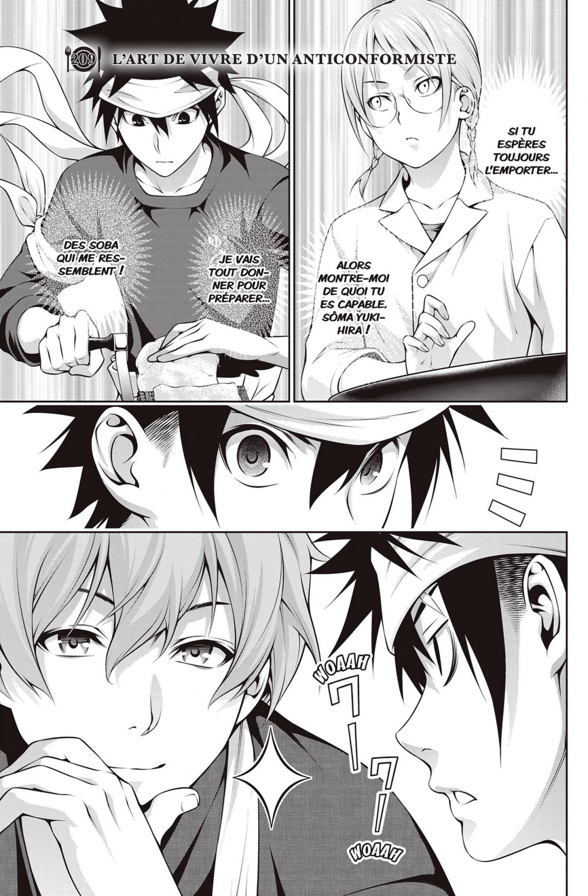 Food wars ! 25 - Extrait 1