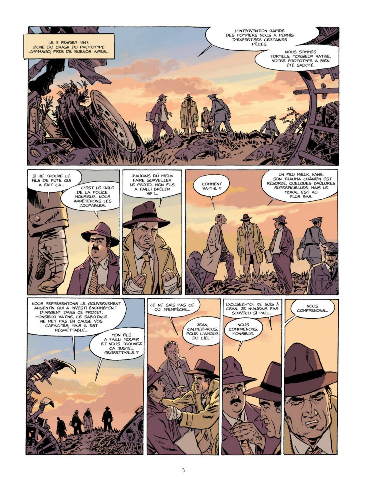 Duel dans le ciel argentin - Extrait 1
