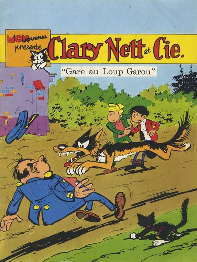 Gare au Loup Garou - Série Clary Nett et Cie par Bob Mau - Couverture