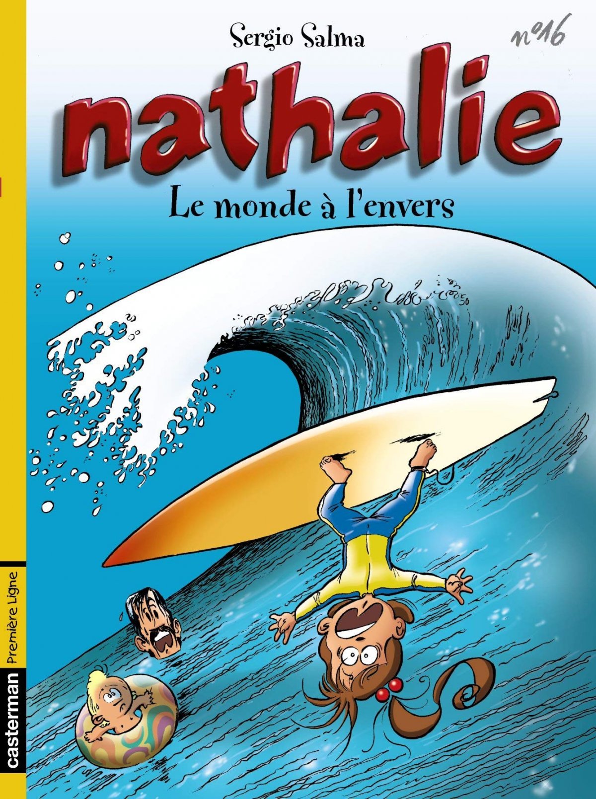 Monde à l'envers (Le) - Série Nathalie par Sergio Salma - Couverture