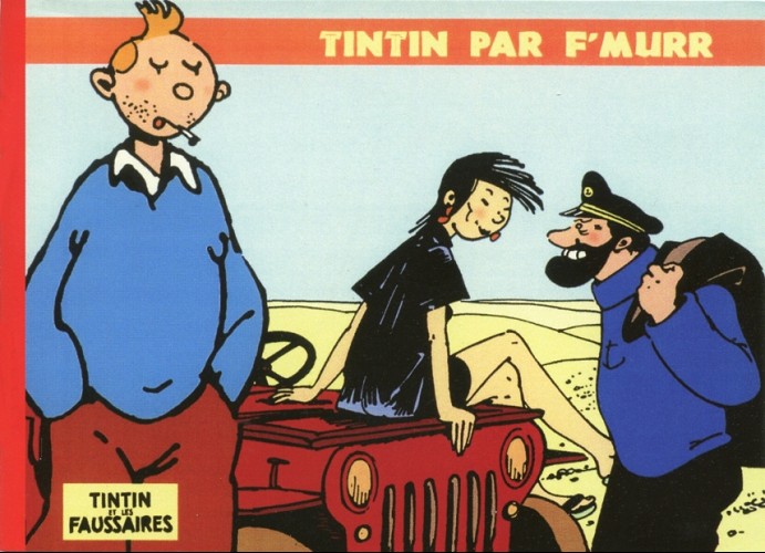 Tintin par F'Murr - Série Tintin - Pastiches, parodies et pirates par F'Murrr - Couverture