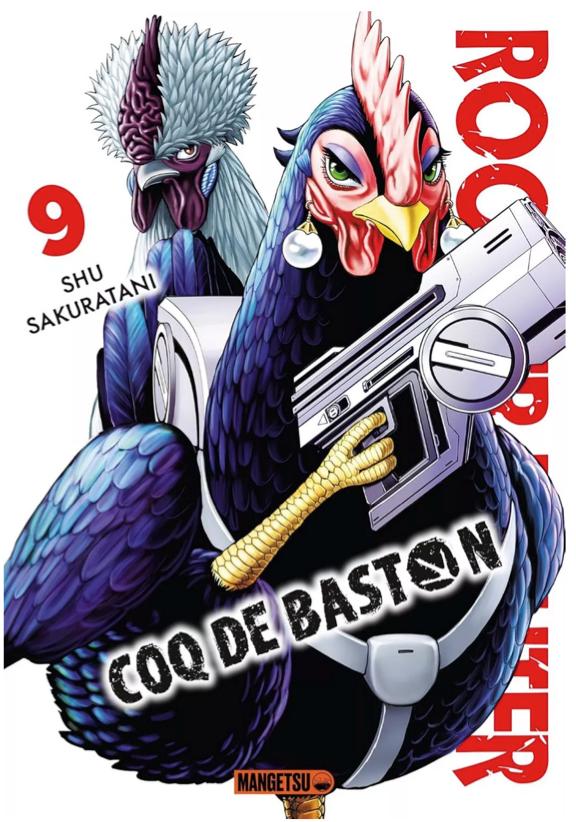 Rooster Fighter - Coq de Baston 9 - Série Rooster Fighter - Coq de Baston par Shu Sakuratani - Couverture