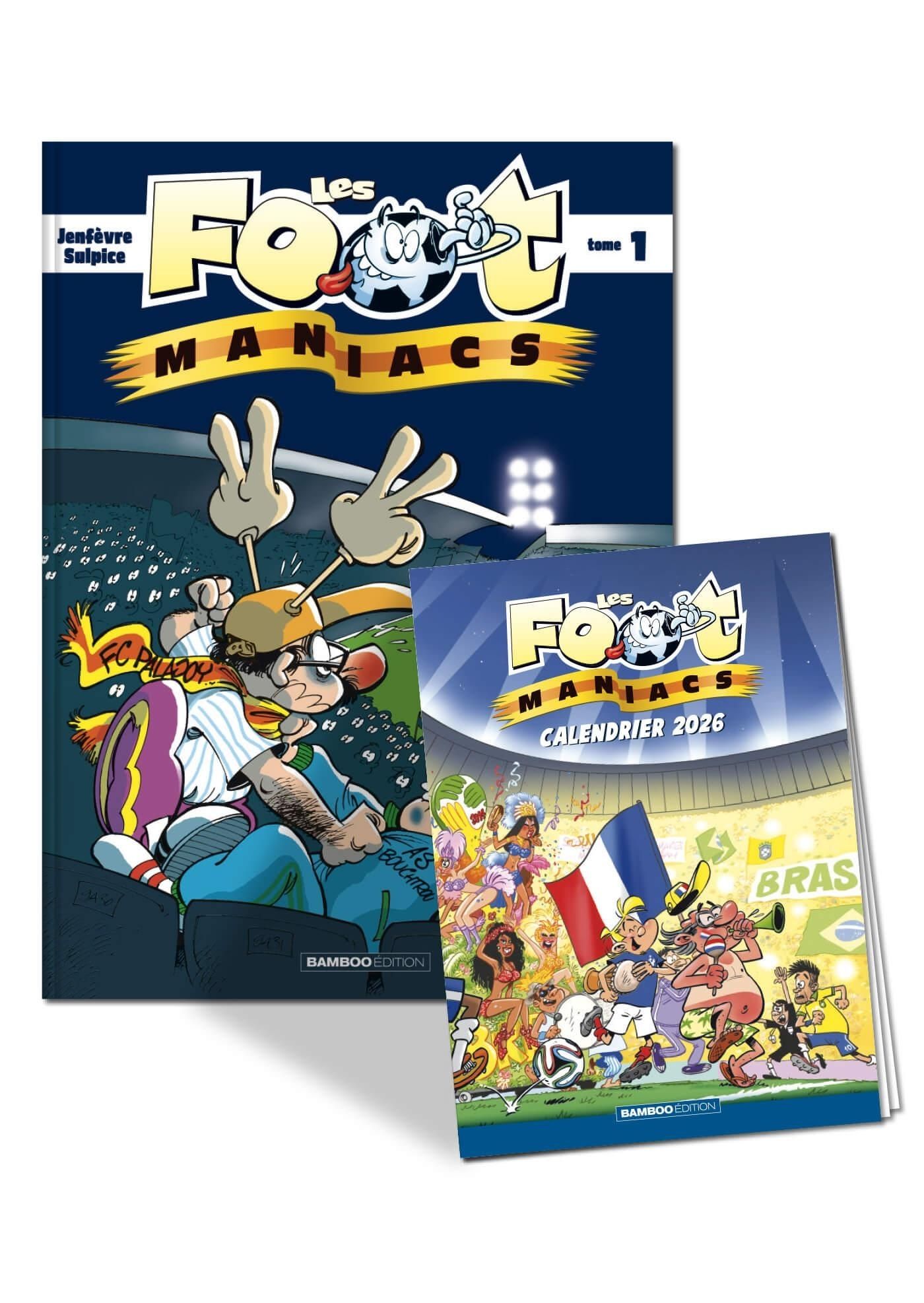 Footmaniacs (Les) 1 - Série Footmaniacs (Les) par Henri Jenfèvre et Olivier Sulpice - Couverture