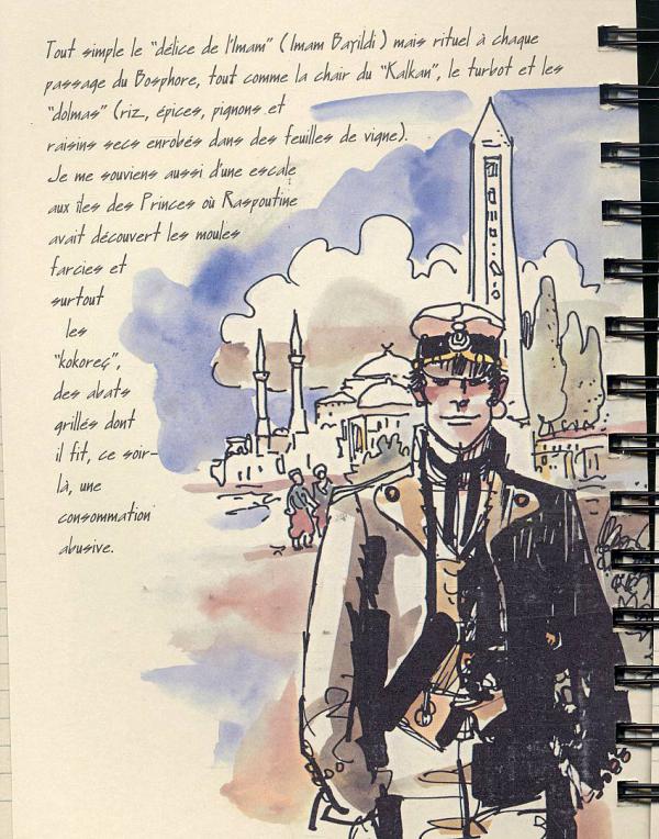 Carnet de la Cambuse - Les recettes de Corto Maltese - Extrait 1