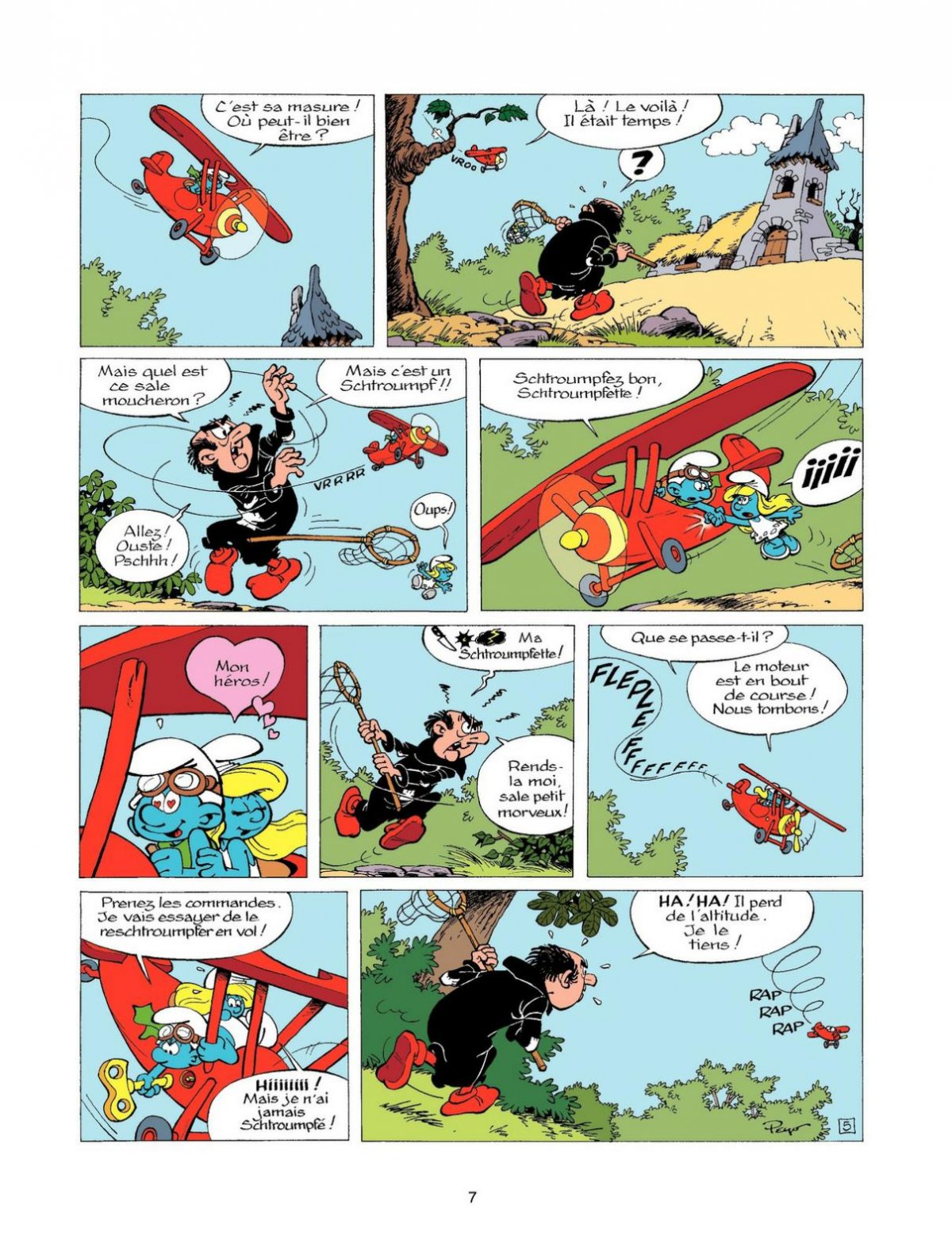 Aéroschtroumpf (L') - Extrait 1