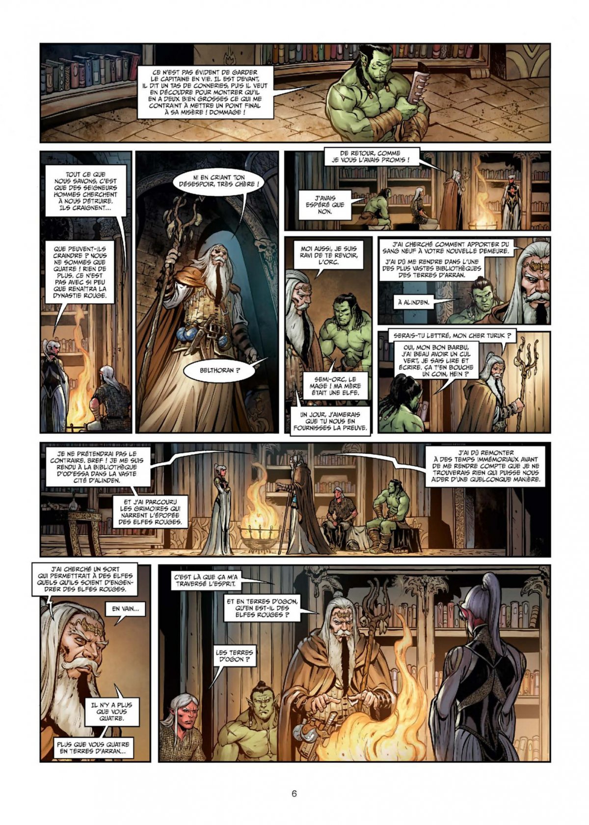 Leah'saa l'elfe rouge - Extrait 1