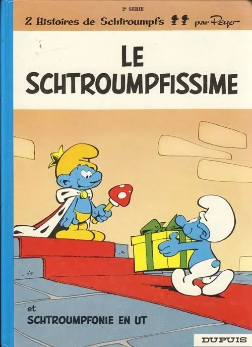 Schtroumpfissime (Le) - Série Schtroumpfs (Les) - 9782800101095