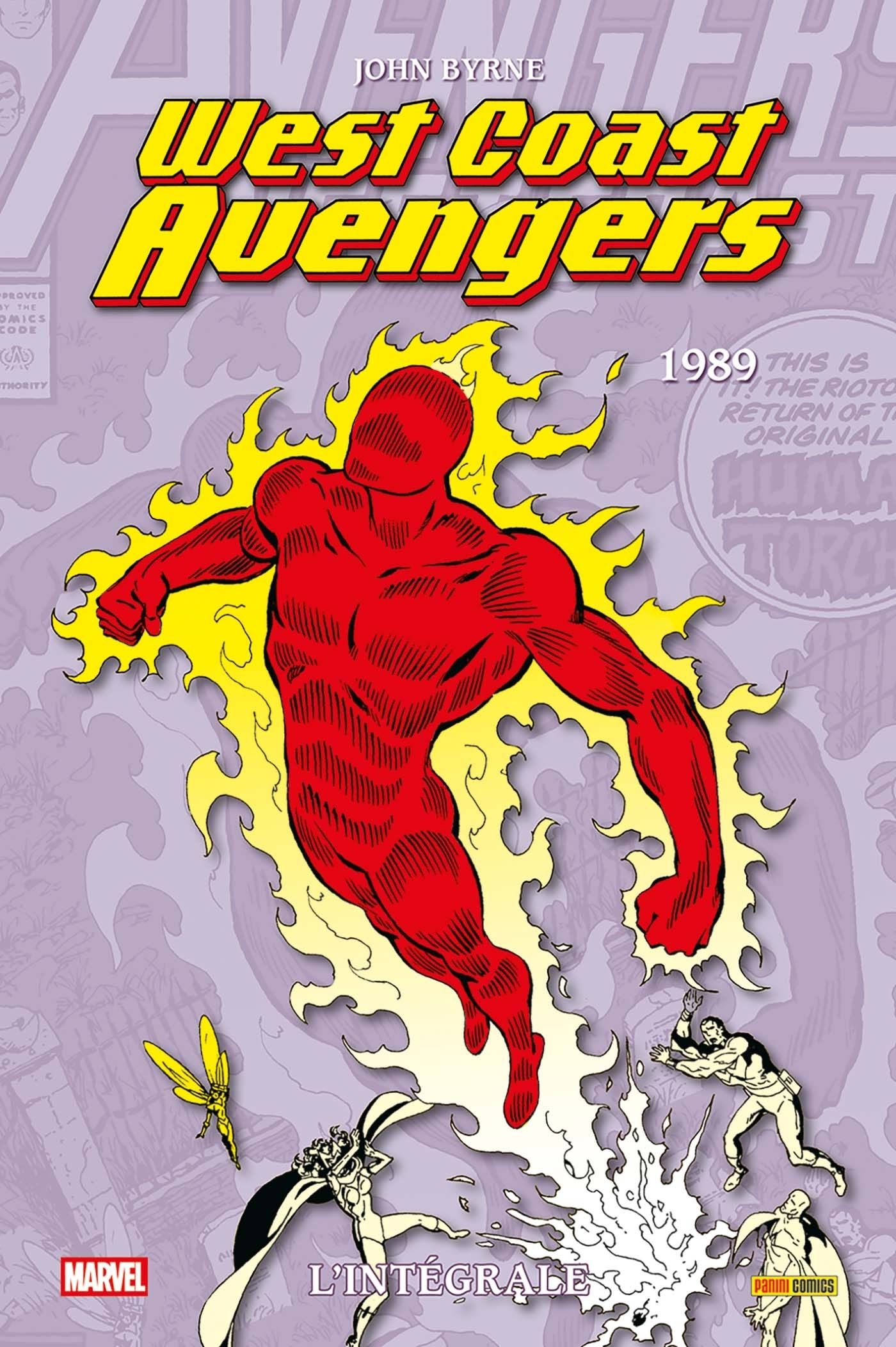 West coast Avengers - Intégrale 1989 - Série West coast Avengers - Intégrale par John Byrne - Couverture