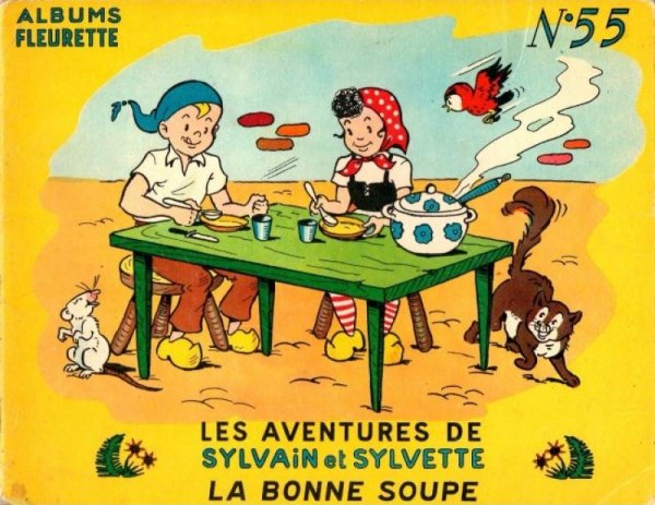 Bonne soupe (La) - Série Sylvain et Sylvette par Claude Dubois - Couverture