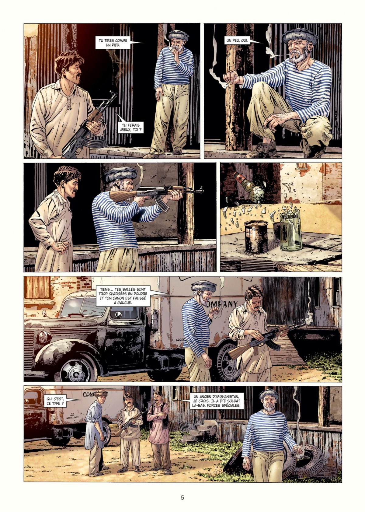 Garde du corps de Massoud (Le) - Extrait 1