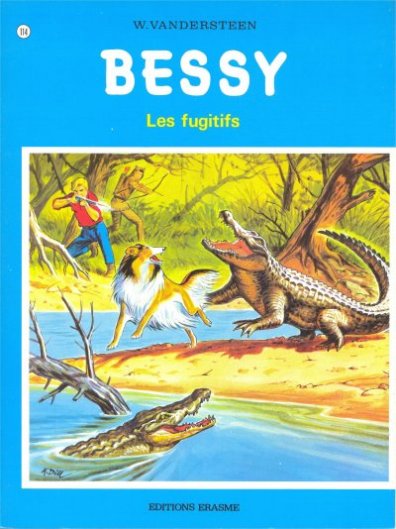 Les fugitifs - Série Bessy par Willy Vandersteen - Couverture