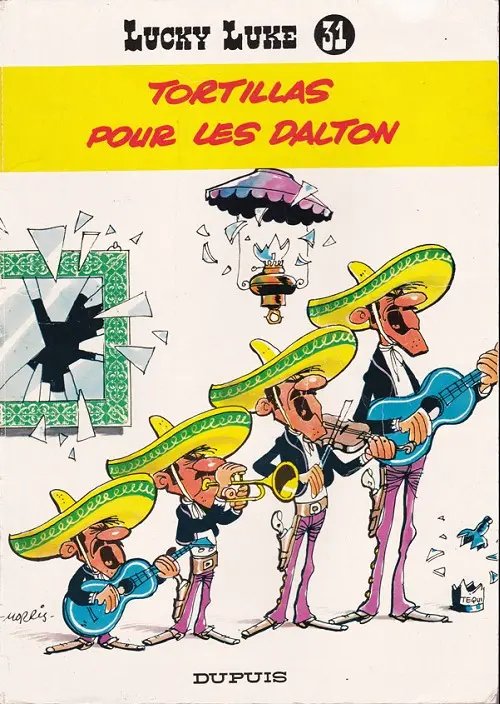 Tortillas pour les Dalton - Série Lucky Luke - 9782800114712