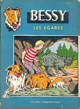 Les égarés - Série Bessy par Willy Vandersteen - Couverture