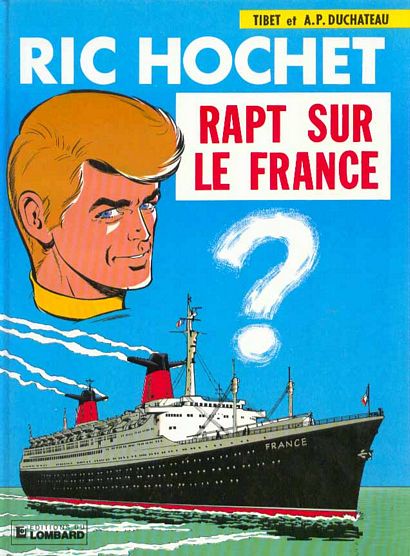 Rapt sur le France - Série Ric Hochet - 2803601087
