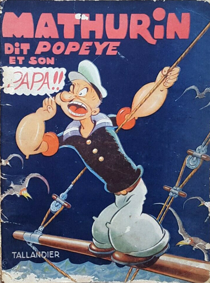 Mathurin dit Popeye, et son Papa !! - Série Mathurin dit Popeye par E. C. Segar - Couverture