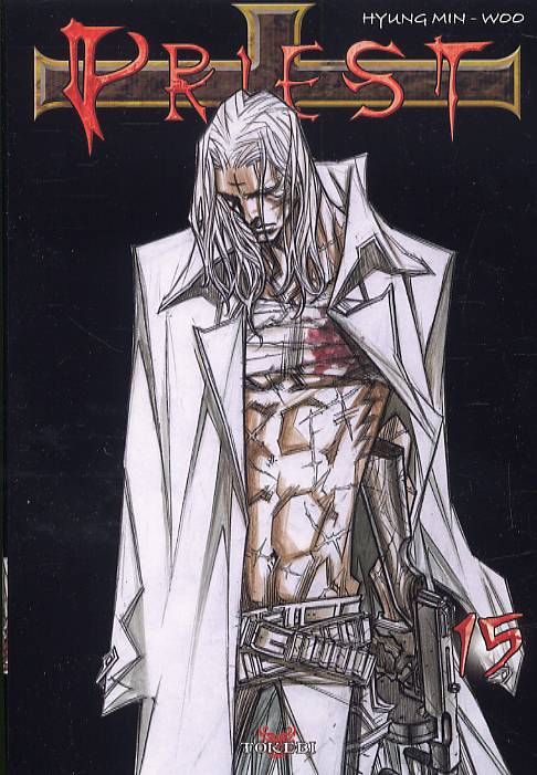 Priest 15 - Série Priest (Tokebi) par Min-Woo Hyung - Couverture