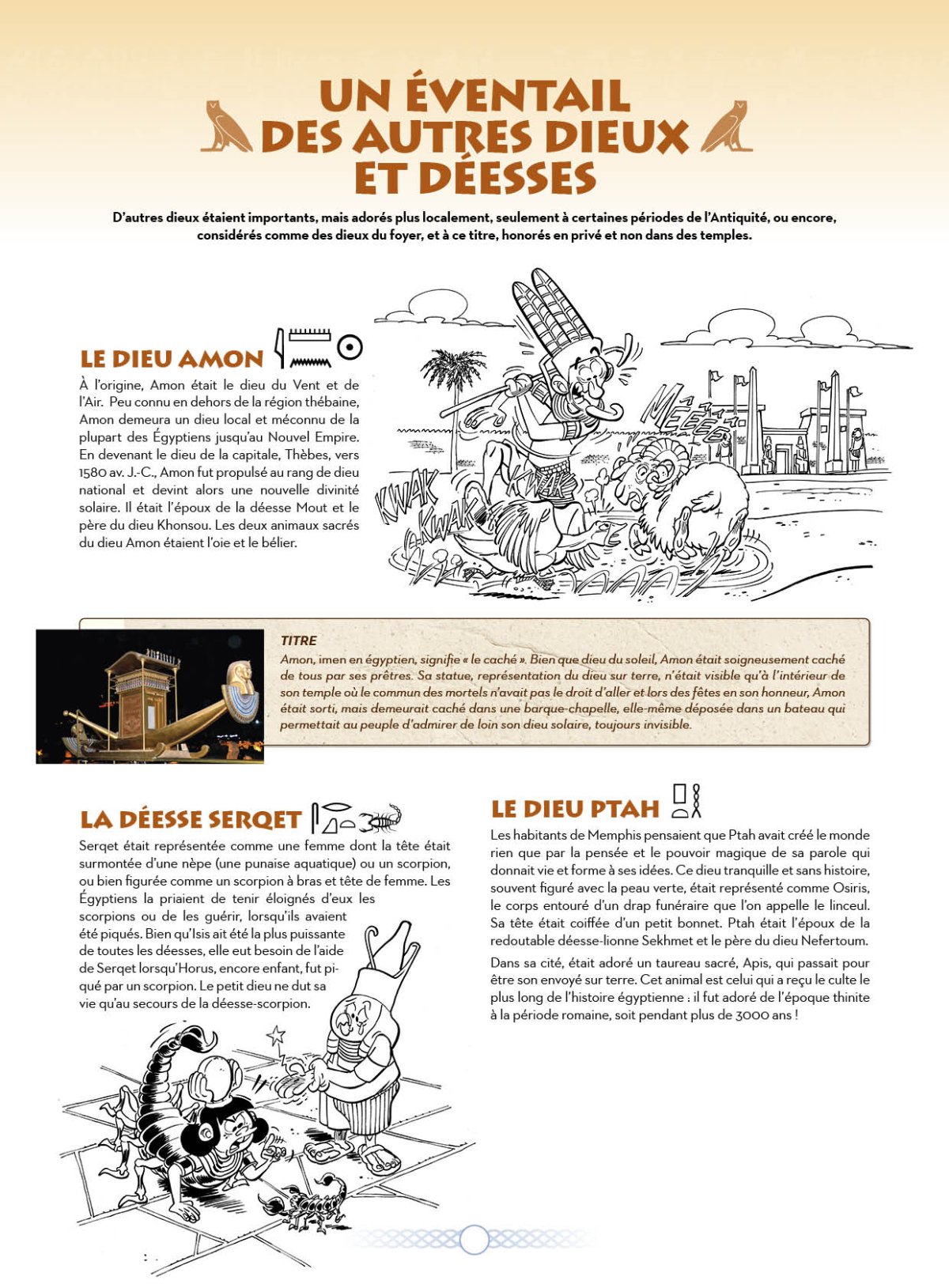 Petits Mythos présentent la mythologie égyptienne (Les) - Extrait 1