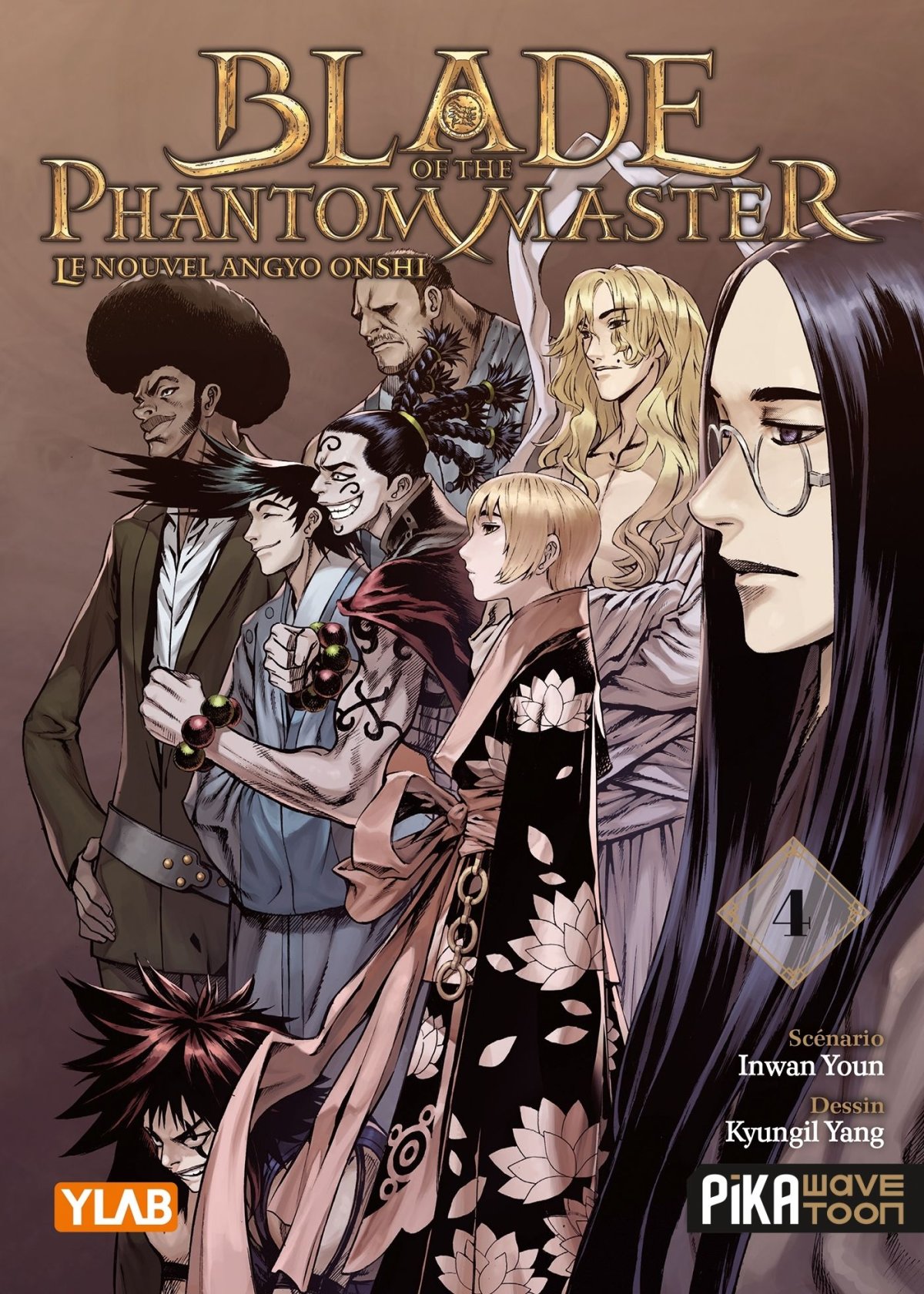 Blade of the Phantom Master 4 - Série Blade of the Phantom Master par In-wan Youn et Kyung-il Yang - Couverture