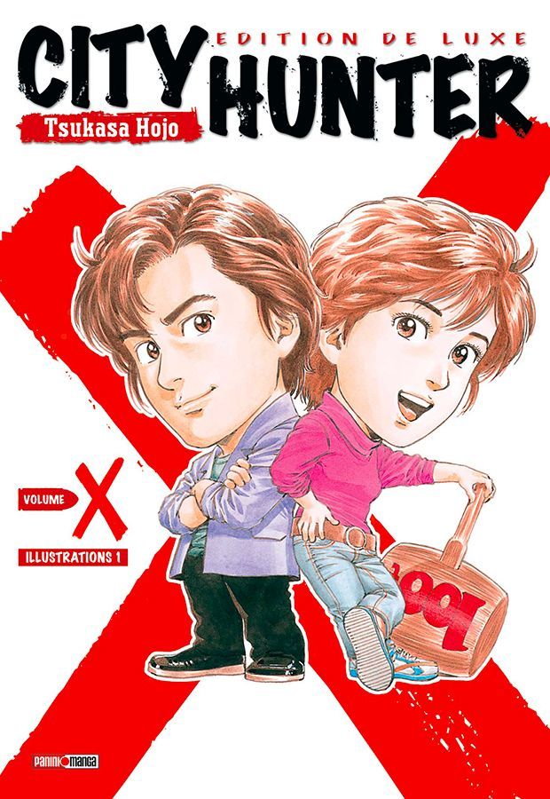 X illustration book - Série City Hunter - 9782809403060
