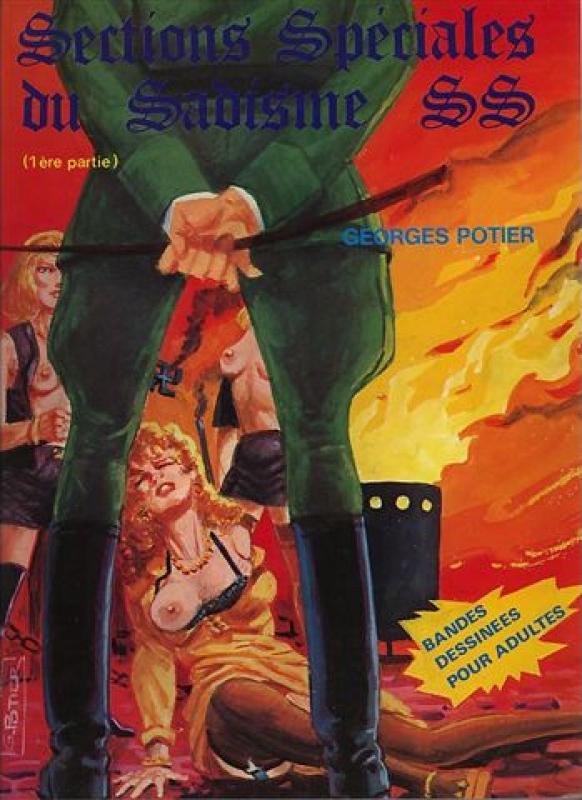 Sections spéciales du sadisme SS 1 par Georges Potier - Couverture