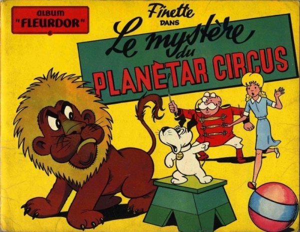 Mystère du Planetar circus (Le) - Série Finette par Erik - Couverture