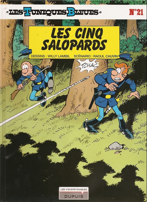 Cinq Salopards (Les) - Série Tuniques Bleues (Les) - 9782800146232