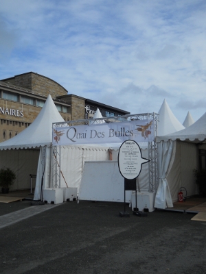 Débrayage syndical des auteurs de bande dessinée pour Quai des Bulles 2014