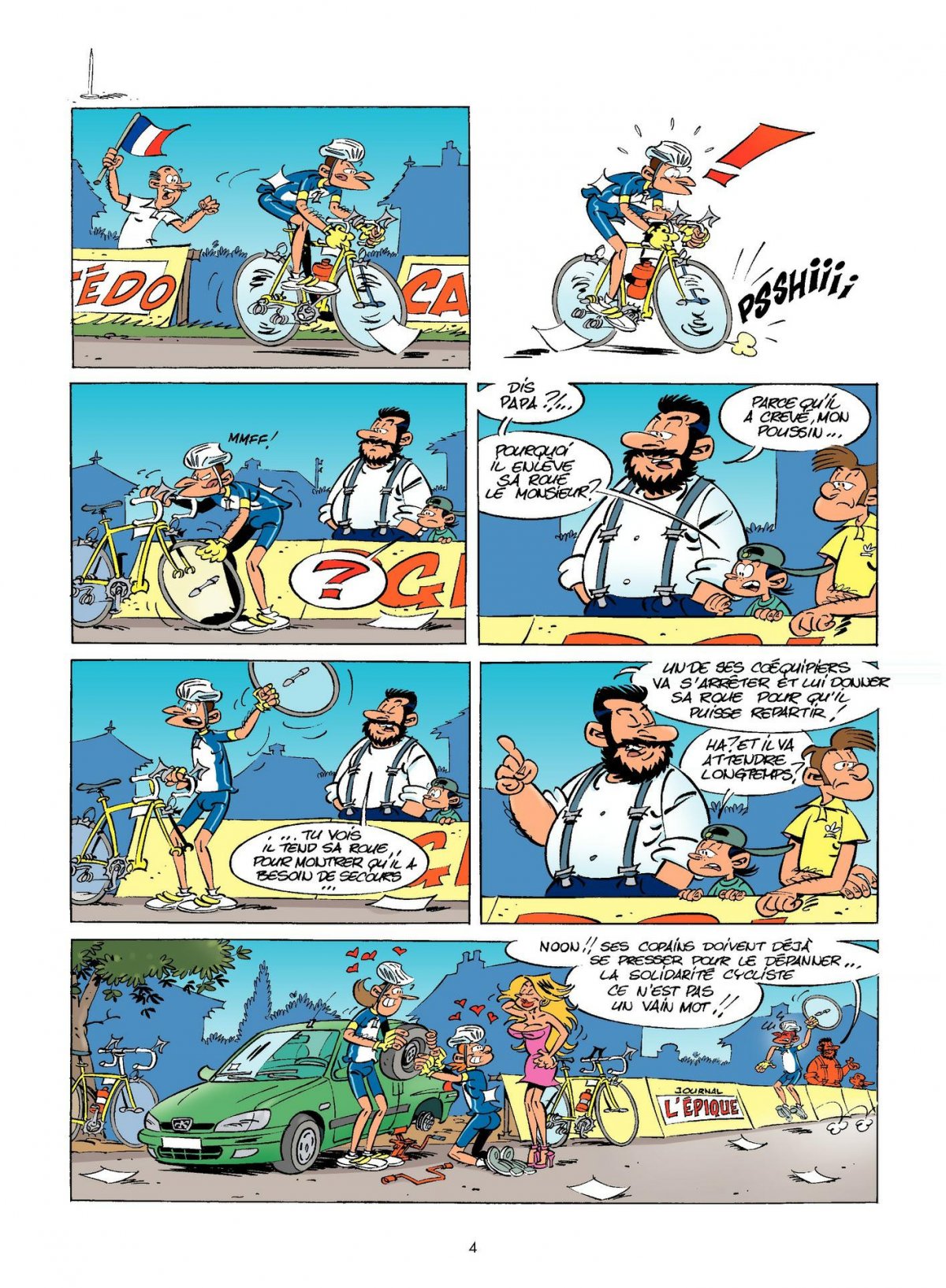 Vélomaniacs (Les) 6 - Extrait 1