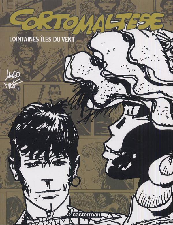 Lointaines îles du vent - Série Corto Maltese par Hugo Pratt - Couverture