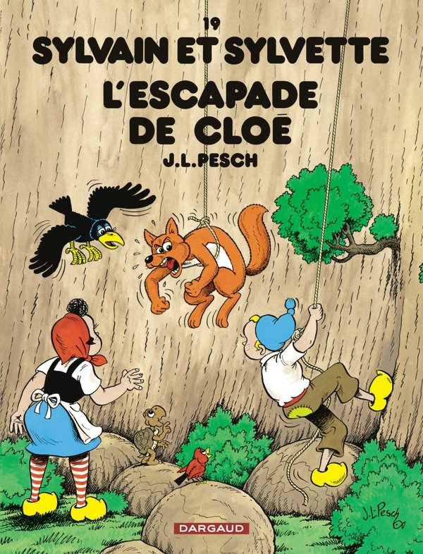 Escapade de Cloé (L') - Série Sylvain et Sylvette par Jean-Louis Pesch - Couverture