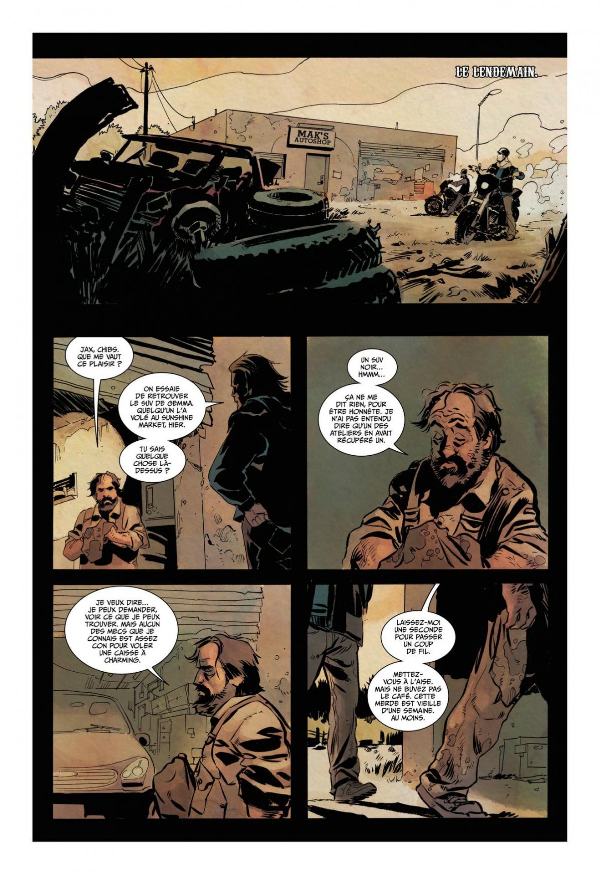 Sons of anarchy 4 - Extrait 1