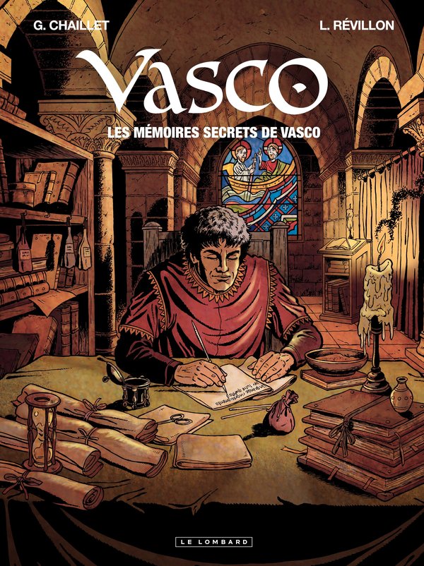 Mémoires secrets de Vasco (Les) - Série Vasco par Gilles Chaillet - Couverture