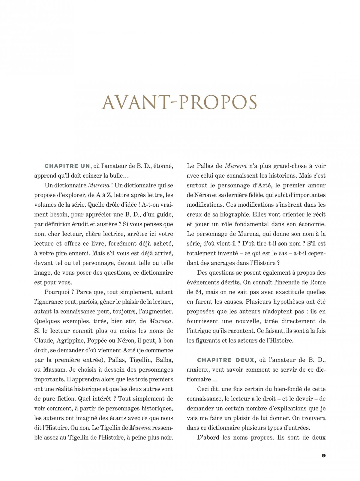 Dictionnaire Murena - Extrait 1