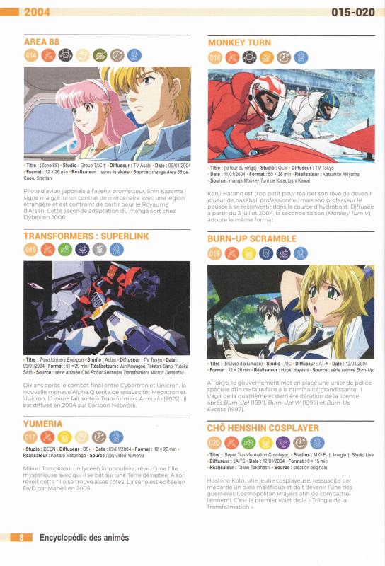 Encyclopédie des animés 2004 à 2007 - Extrait 1