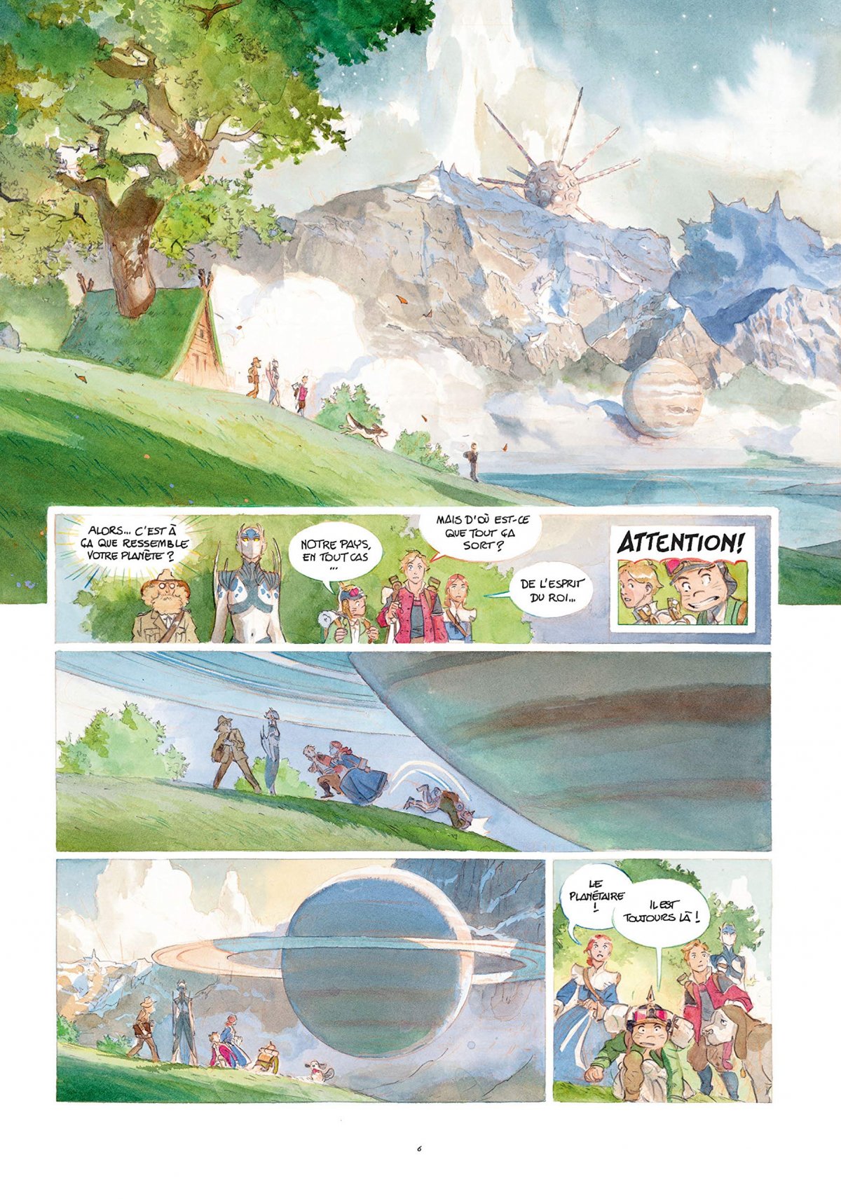 Château des étoiles (Le) - Gazette 14 - Extrait 1