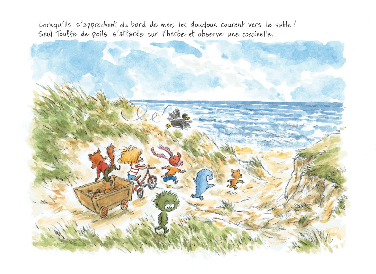 Sable, les vagues et Touffe de poils (Le) - Extrait 1