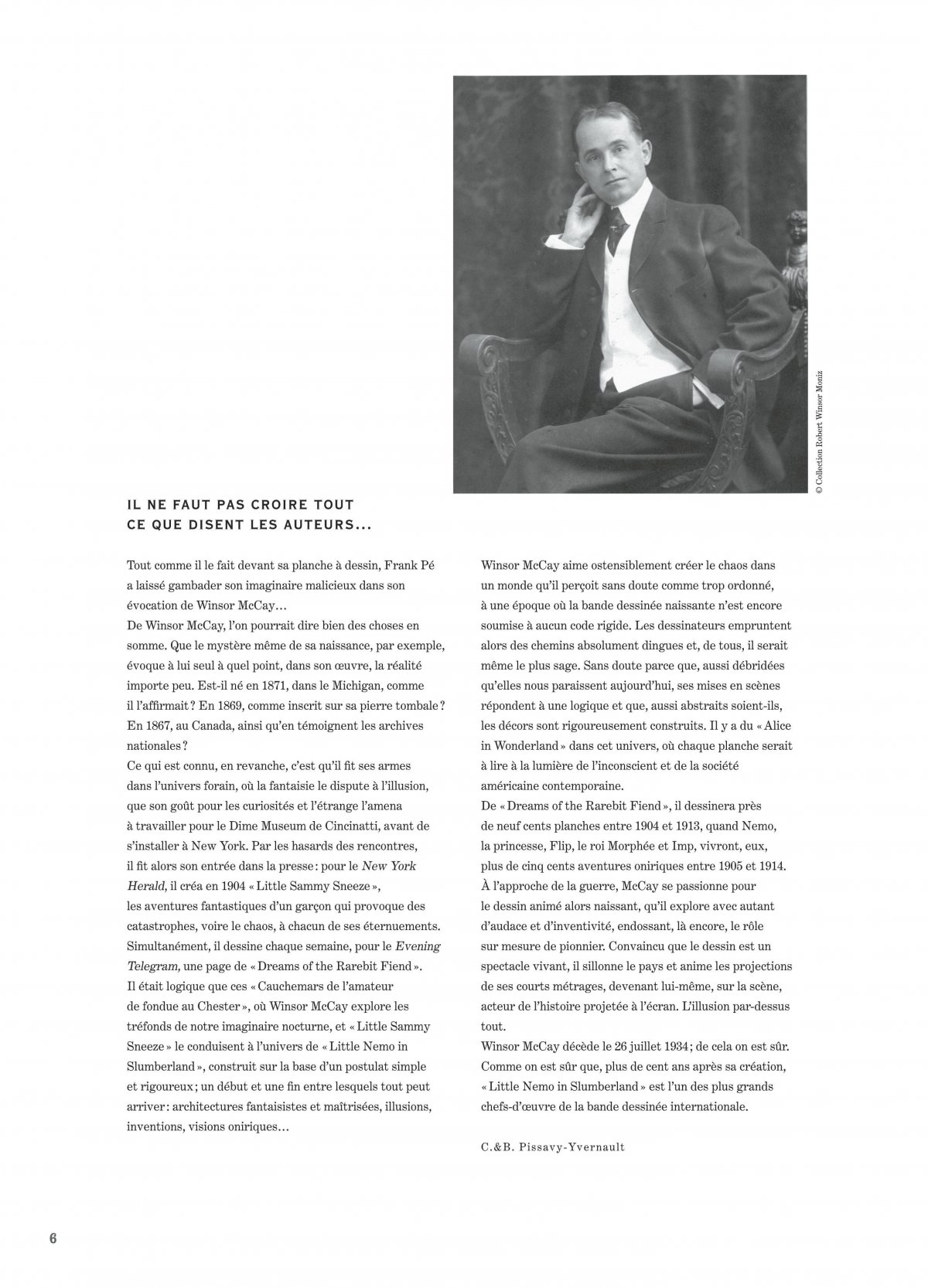 Little Nemo d'après Winsor McCay - Extrait 1