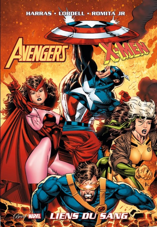 Liens du sang (Les) par Ben Raab, Fabian Nicieza, Roy Thomas, Bob Harras, Scott Lobdell, Jim Cheung, Steve Epting, Dave Ross, John Romita Junior, Jan Duursema et Andy Kubert - Couverture