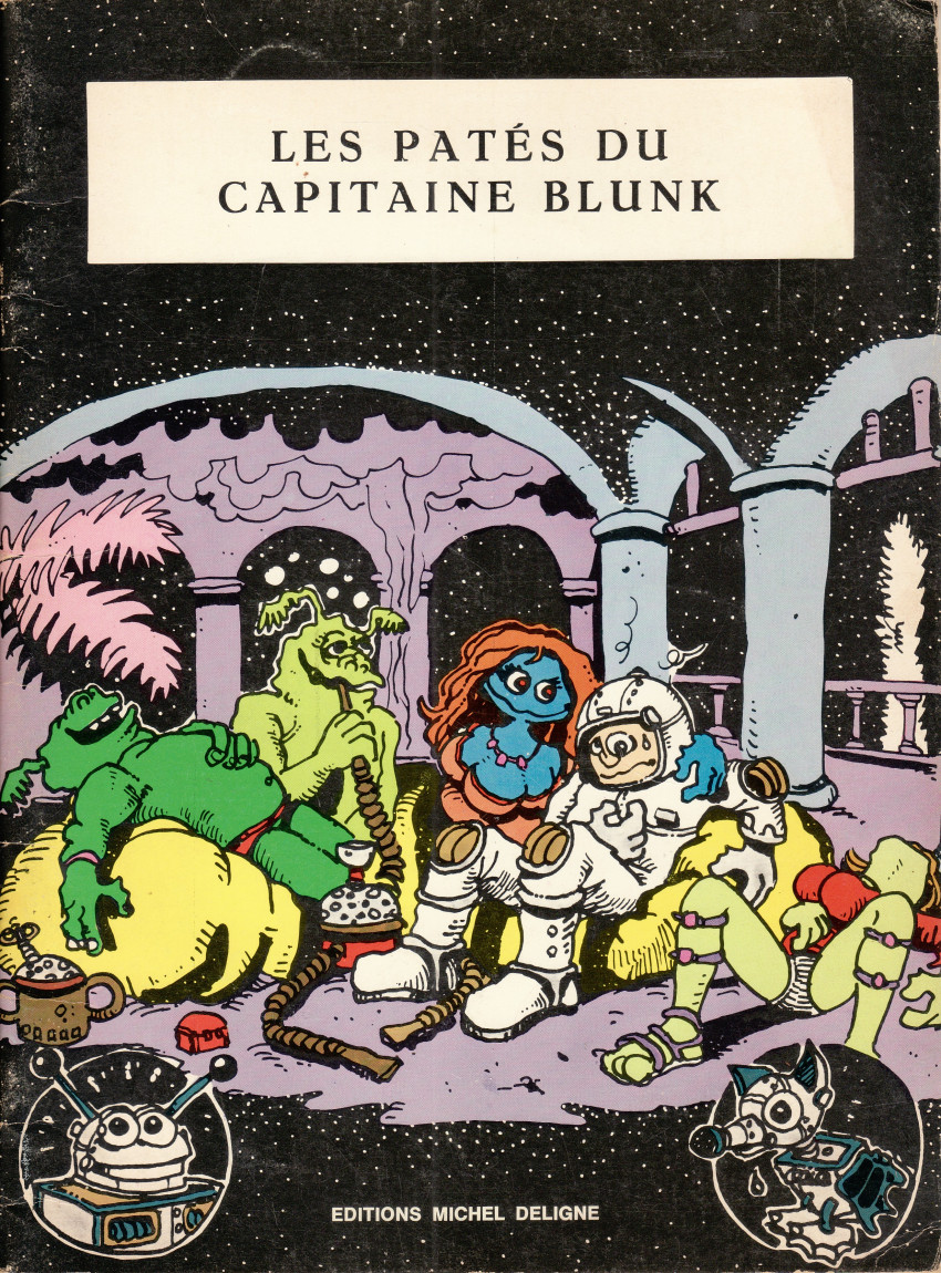 Patés du capitaine Blunk (Les) par Gilles Béchet et Peter Pluut - Couverture
