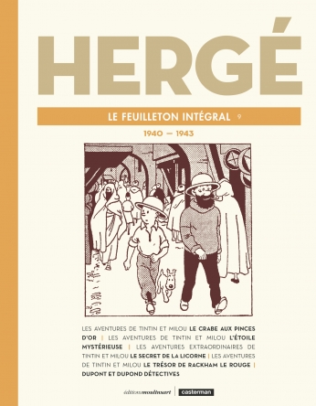 Série Hergé - Le feuilleton intégral
