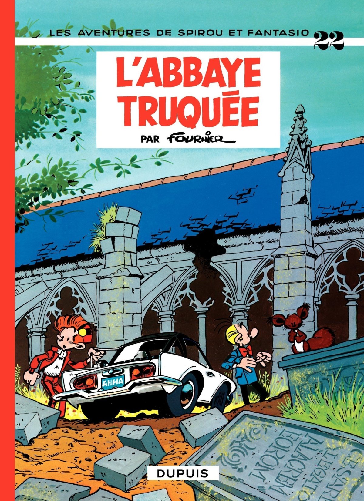 Abbaye truquée (L') - Série Spirou et Fantasio par Jean-Claude Fournier - Couverture