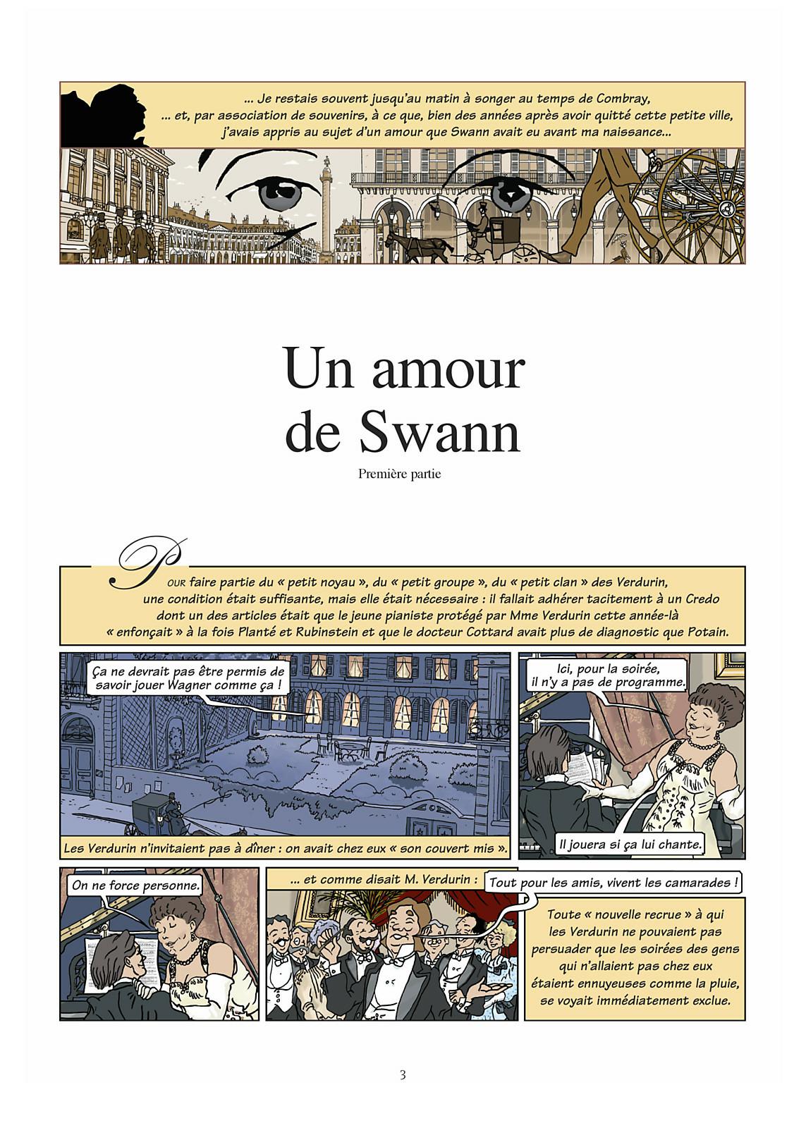 Amour de Swann (Un) - Première partie - Extrait 1