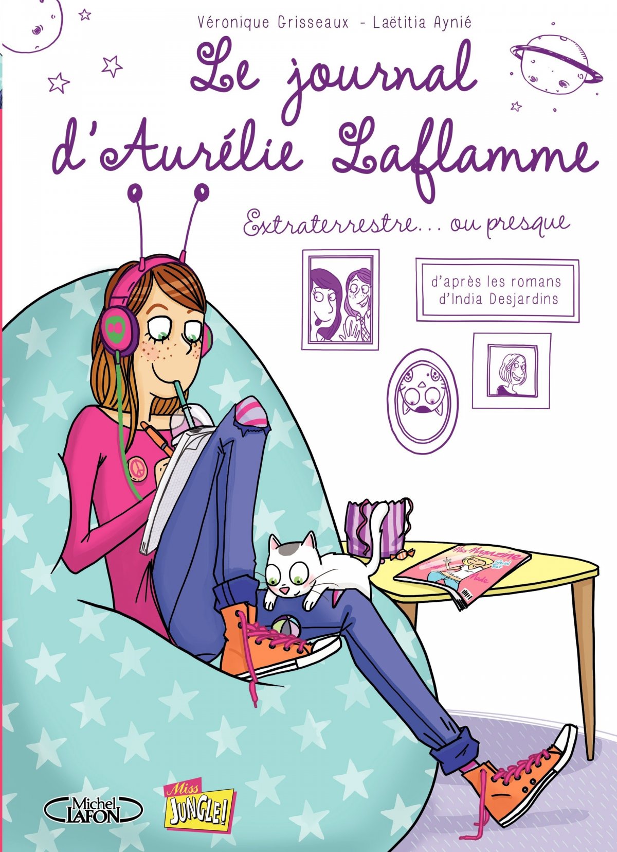 Extraterrestre... ou presque - Série Journal d'Aurélie Laflamme (Le) - 9782822204095