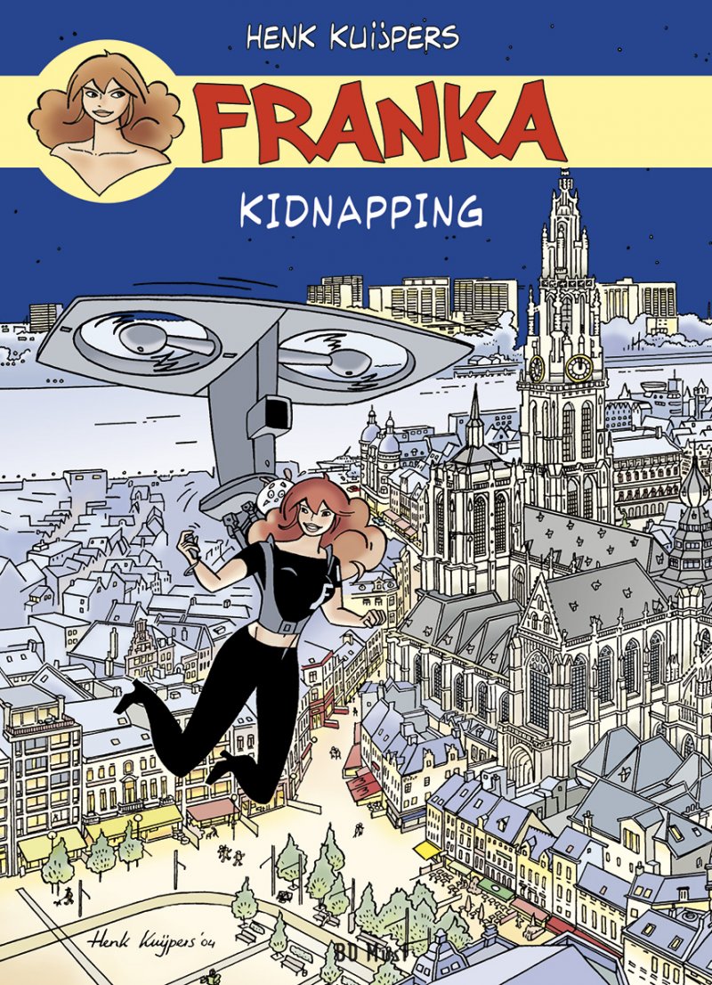 Kidnapping - Série Franka par Henk Kuijpers - Couverture