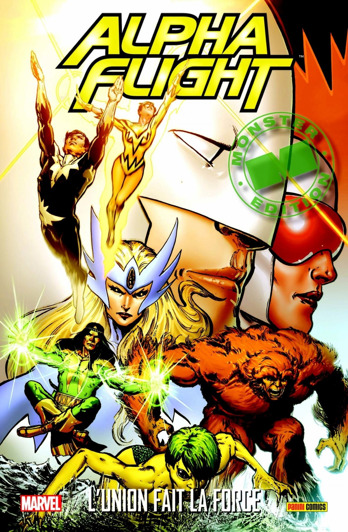 Union fait la force (L') - Série Alpha Flight par Kieron Gillen, Fred Van Lente, Greg Pak et Dale Eaglesham - Couverture