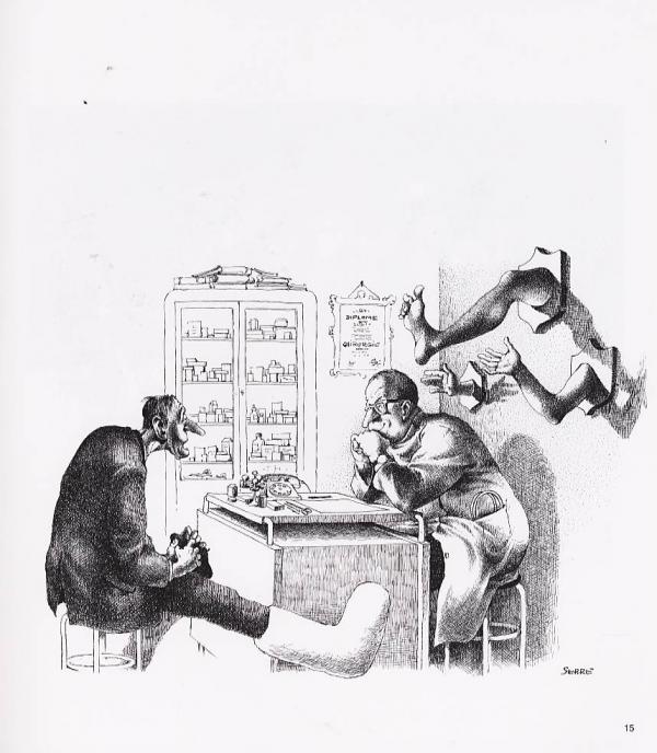 Humour noir et hommes en blanc - Extrait 1