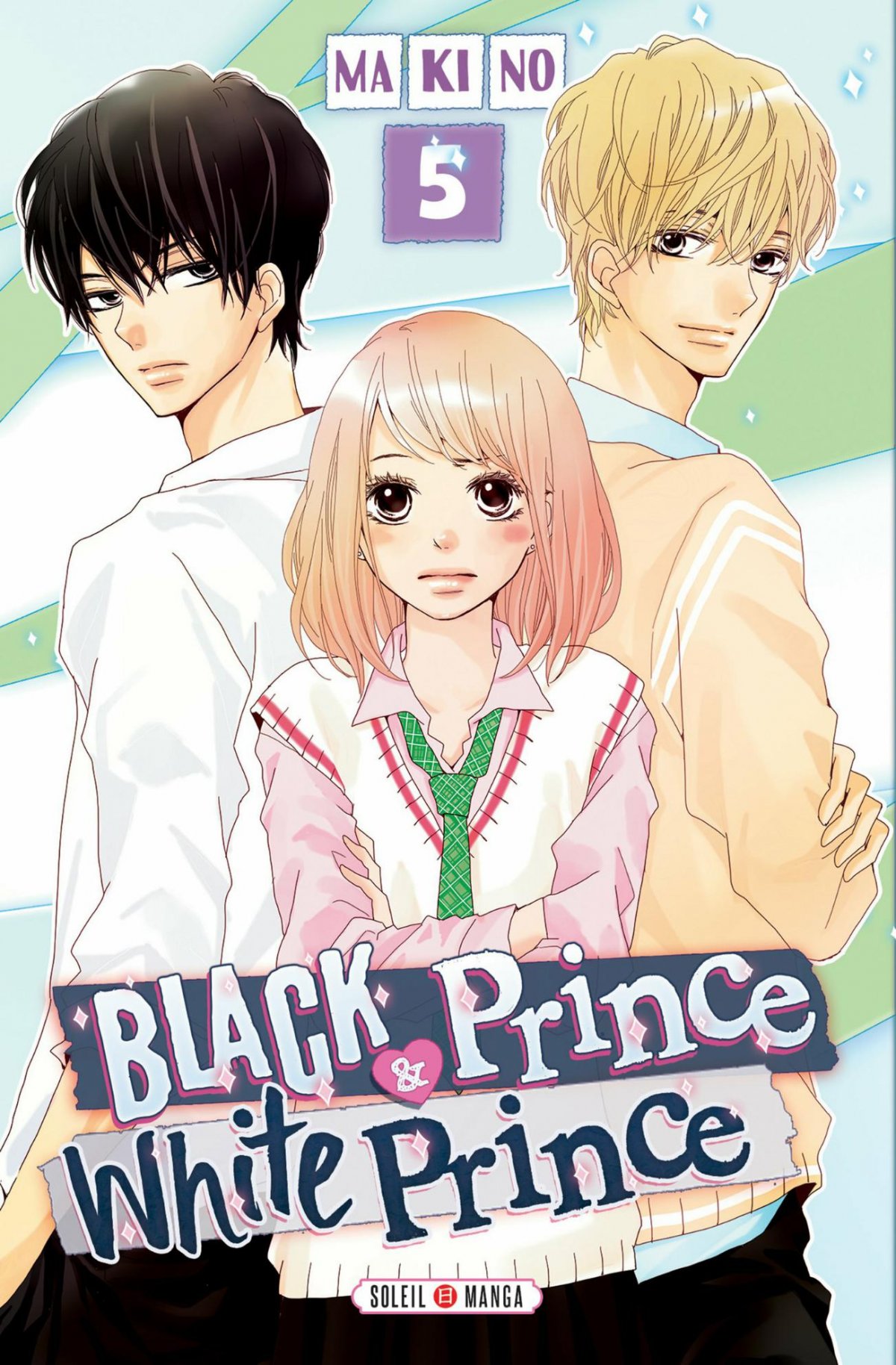Black Prince & White Prince 5 - Série Black Prince & White Prince par Makino - Couverture