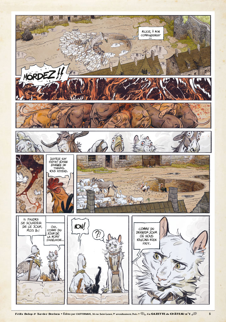 Château des animaux (Le) - Gazette 1 - Extrait 1