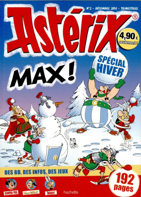 Pub Télé : Le magazine Astérix Max 2 - Hachette Collections