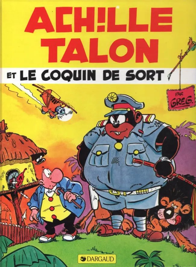 Achille Talon et le coquin de sort - Série Achille Talon par Michel Greg - Couverture